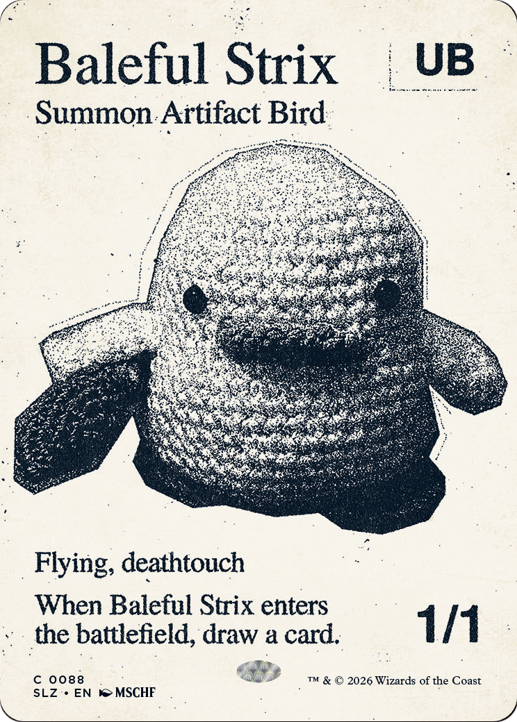 Baleful Strix (0088) [Secret Lair x MSCHF: The Zeta Set] | Gate City Games LLC