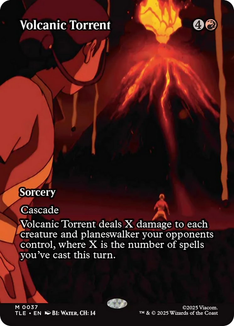 Volcanic Torrent (Borderless) [Avatar: The Last Airbender: Eternal-Legal] | Gate City Games LLC