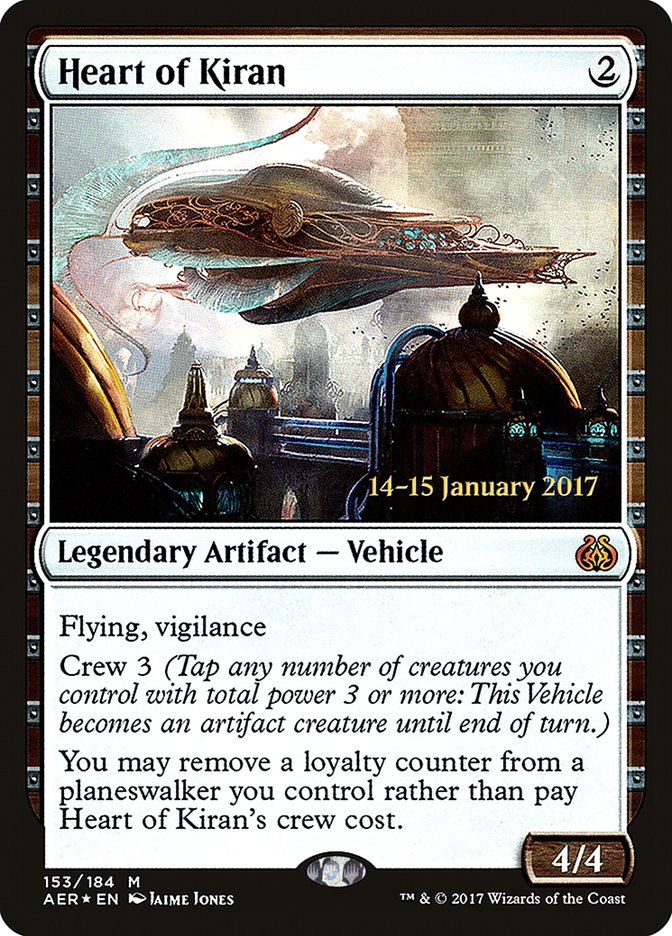 Heart of Kiran [Aether Revolt Prerelease Promos] | Gate City Games LLC