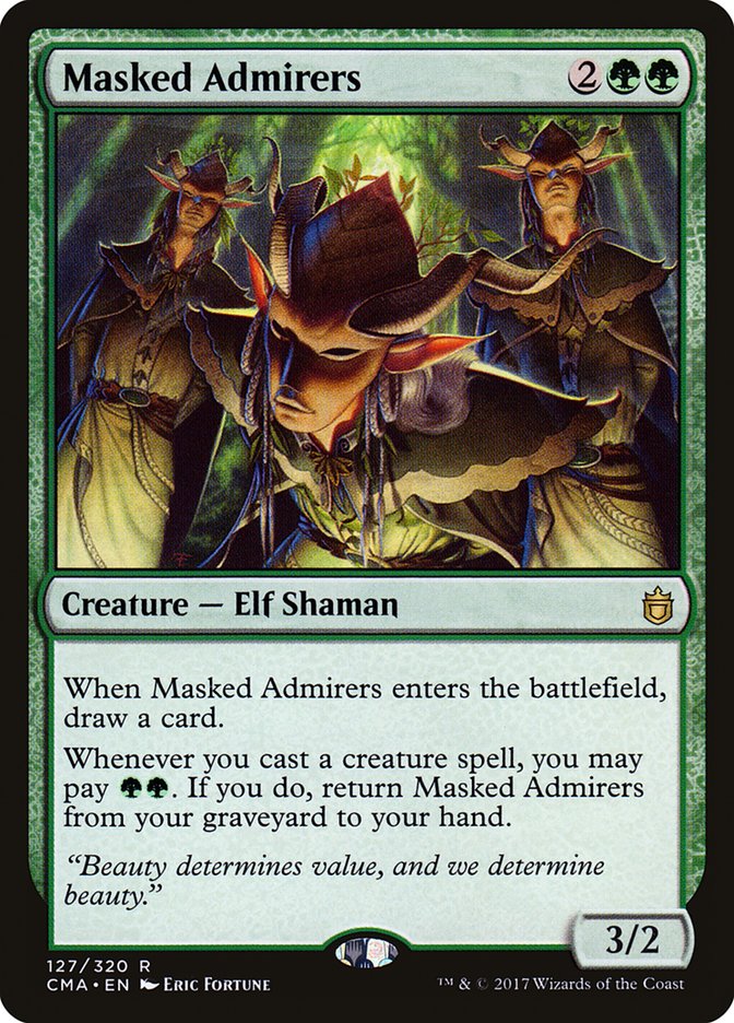 Masked Admirers [Commander Anthology] | Gate City Games LLC