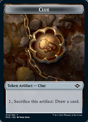 Clue (14) // Zombie Army Double-Sided Token [Modern Horizons 2 Tokens] | Gate City Games LLC