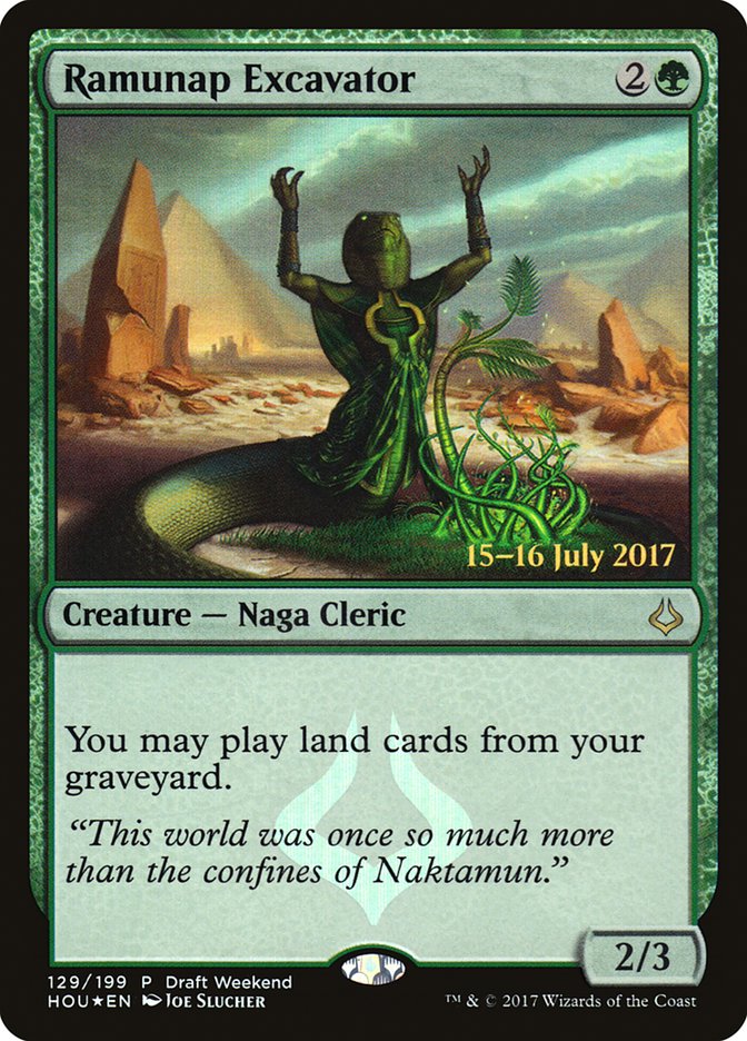 Ramunap Excavator (Draft Weekend) [Hour of Devastation Promos] | Gate City Games LLC