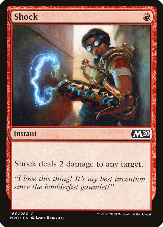 Shock [Core Set 2020] | Gate City Games LLC
