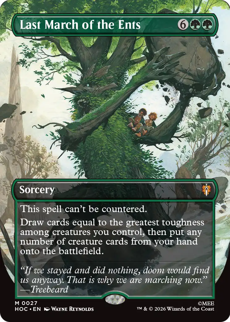 Last March of the Ents (Borderless) [The Hobbit: Eternal-Legal] | Gate City Games LLC