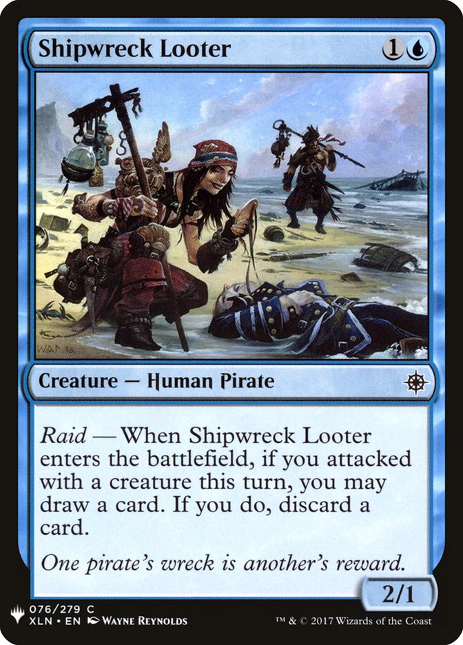 Shipwreck Looter [Mystery Booster] | Gate City Games LLC