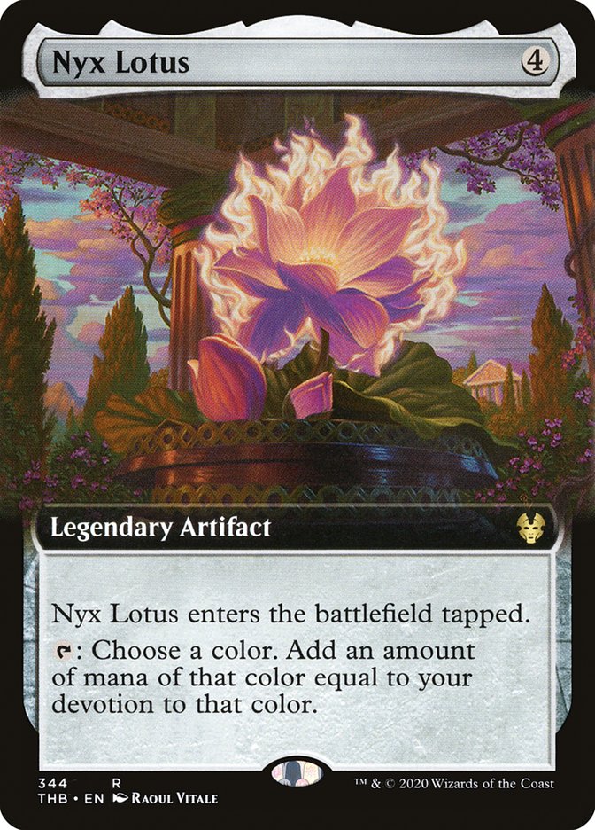 Nyx Lotus (Extended Art) [Theros Beyond Death] | Gate City Games LLC