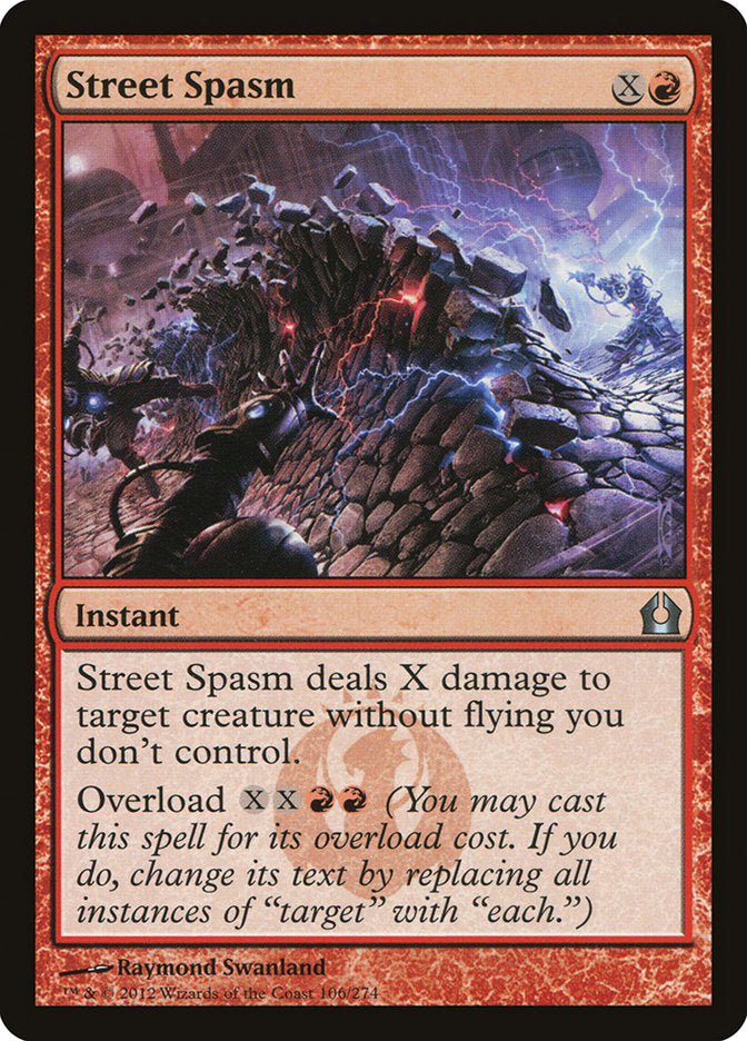 Street Spasm [Return to Ravnica] | Gate City Games LLC