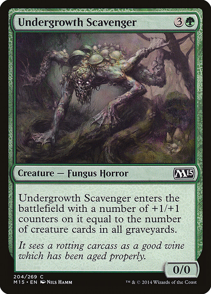 Undergrowth Scavenger [Magic 2015] | Gate City Games LLC