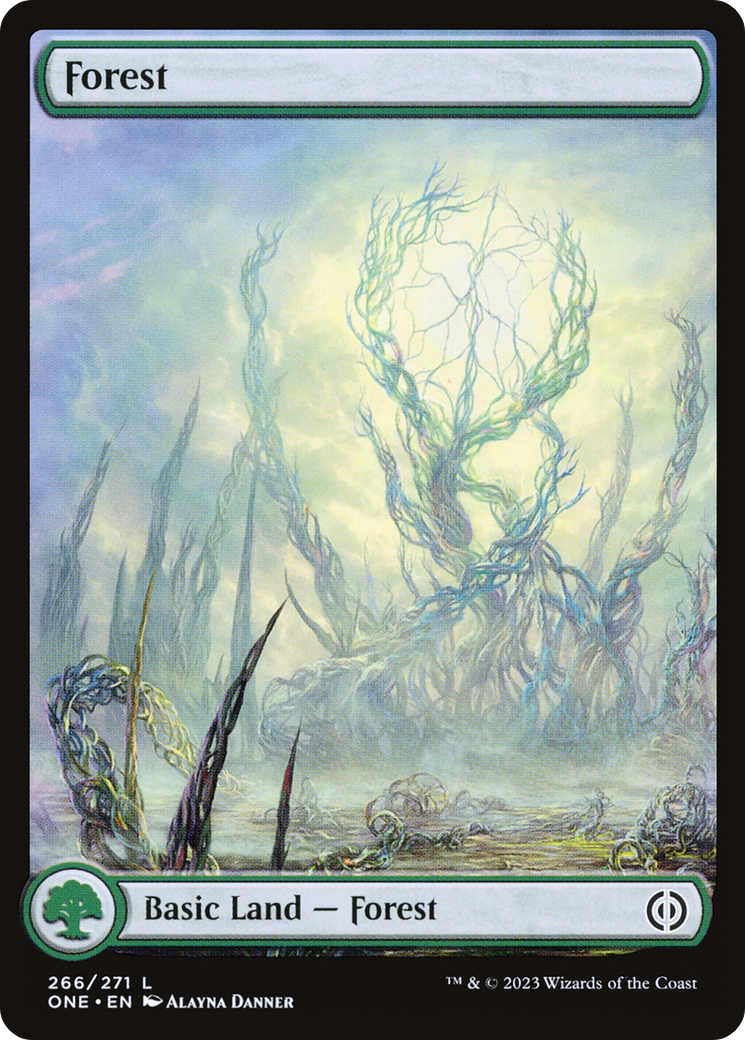Forest (266) (Full-Art) [Phyrexia: All Will Be One] | Gate City Games LLC