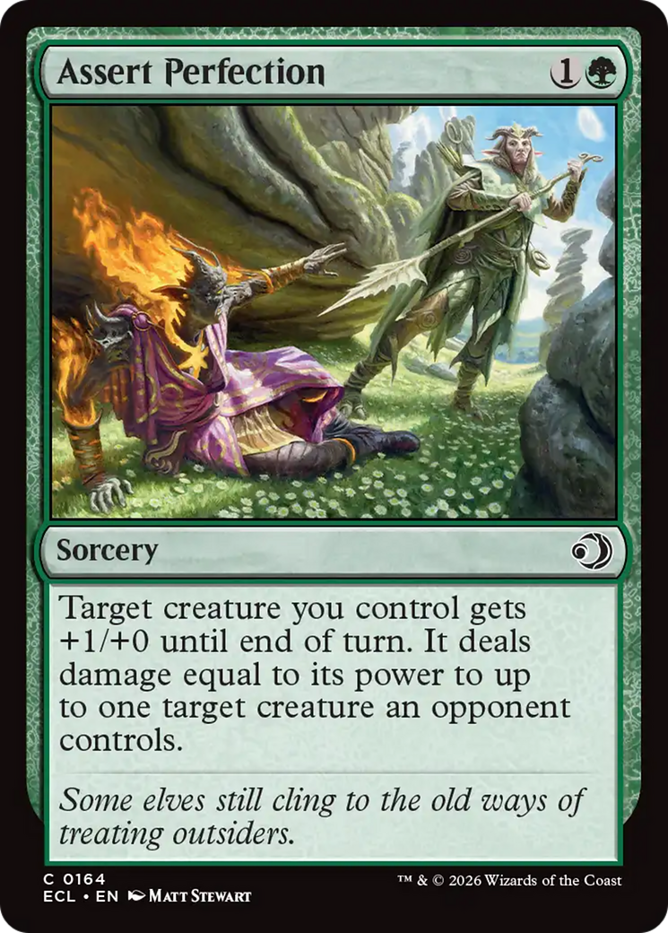 Assert Perfection [Lorwyn Eclipsed] | Gate City Games LLC