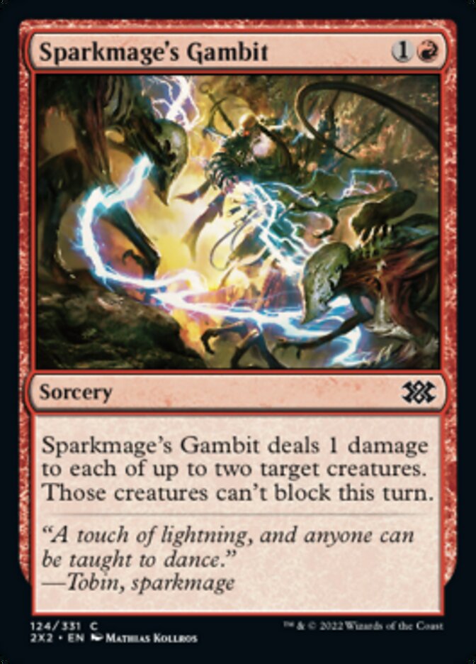 Sparkmage's Gambit [Double Masters 2022] | Gate City Games LLC