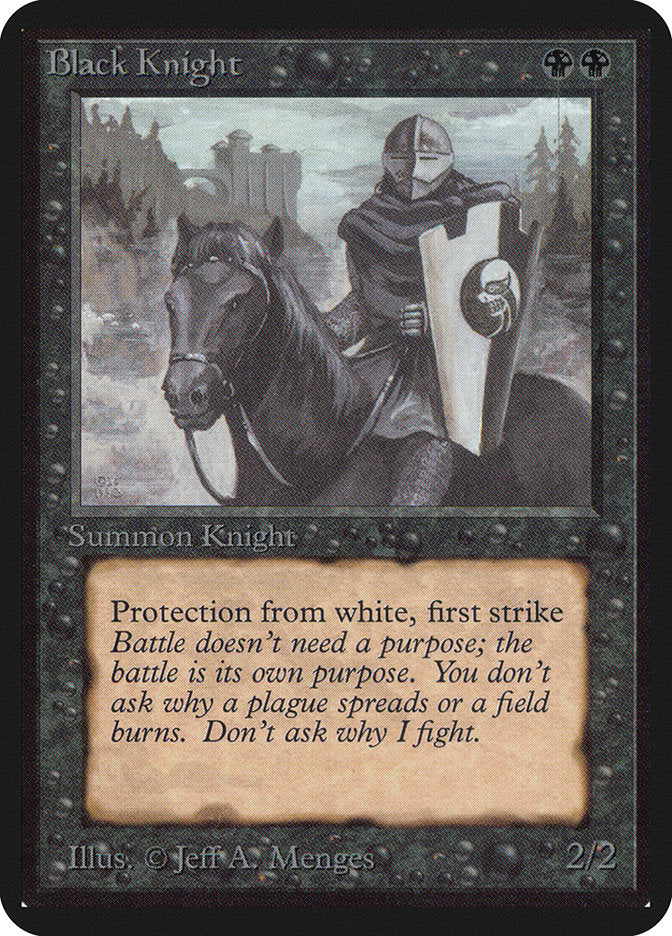 Black Knight [Alpha Edition] | Gate City Games LLC