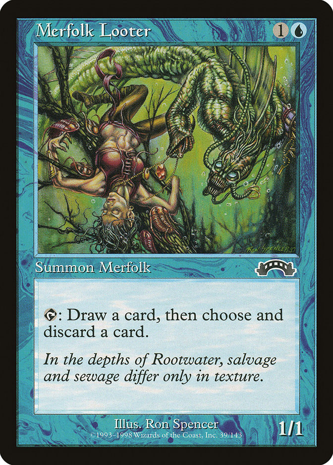 Merfolk Looter [Exodus] | Gate City Games LLC