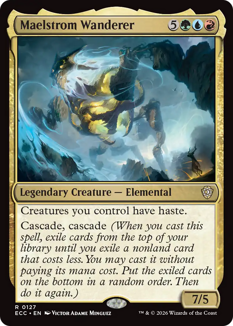 Maelstrom Wanderer [Lorwyn Eclipsed Commander] | Gate City Games LLC
