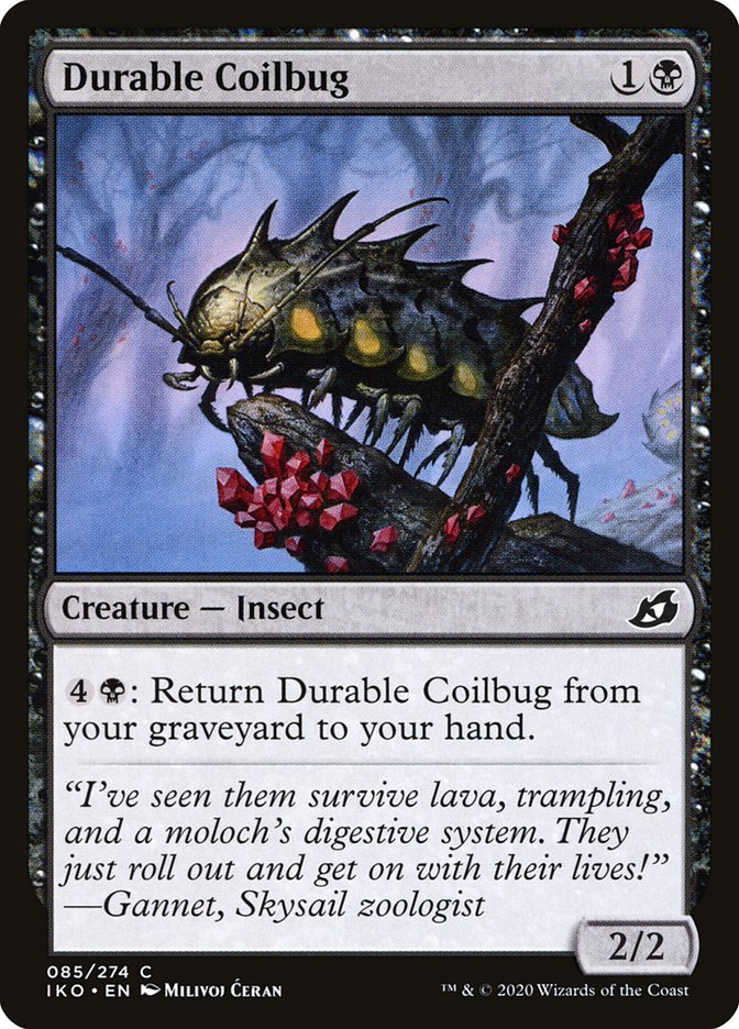 Durable Coilbug [Ikoria: Lair of Behemoths] | Gate City Games LLC