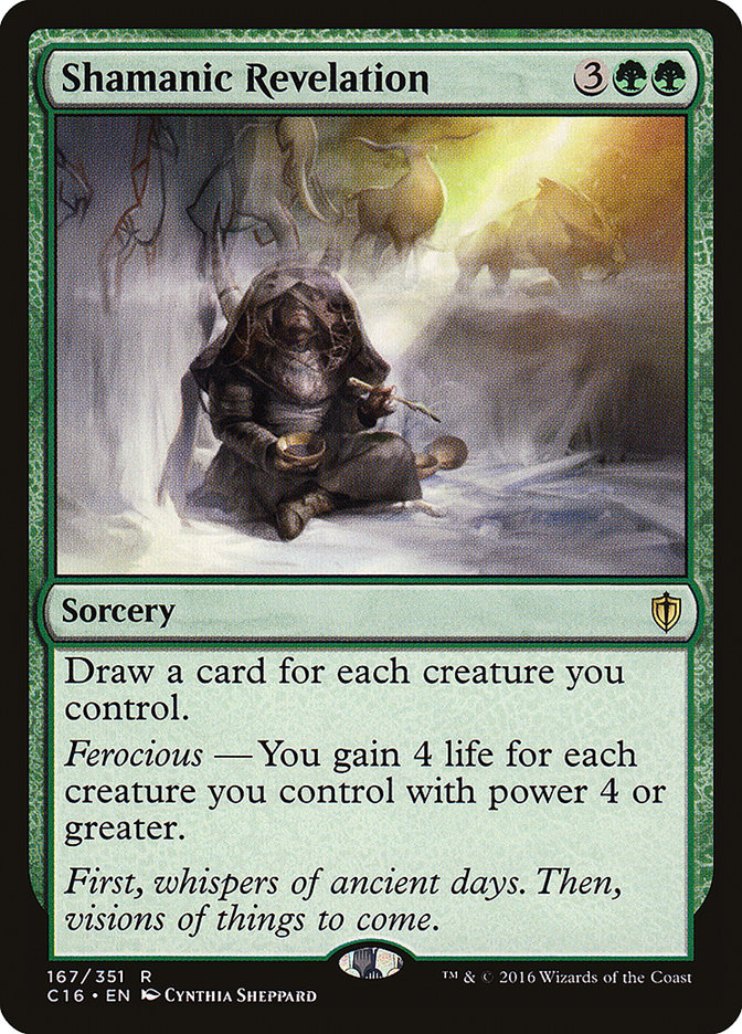 Shamanic Revelation [Commander 2016] | Gate City Games LLC