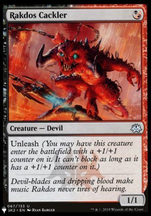 Rakdos Cackler [The List] | Gate City Games LLC