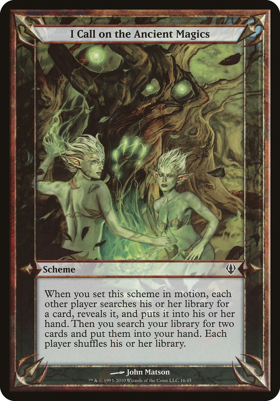 I Call on the Ancient Magics (Schemes) [Archenemy Schemes] | Gate City Games LLC