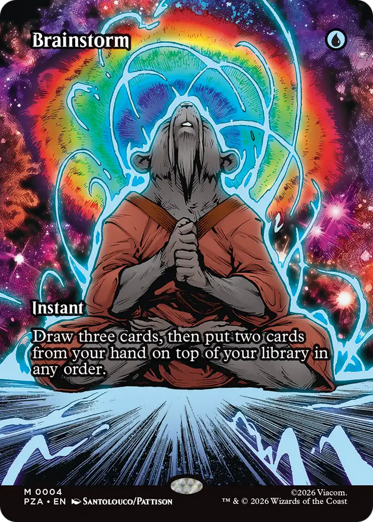 Brainstorm (Borderless) [Teenage Mutant Ninja Turtles Eternal-Legal] | Gate City Games LLC