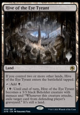 Hive of the Eye Tyrant (Promo Pack) [Dungeons & Dragons: Adventures in the Forgotten Realms Promos] | Gate City Games LLC