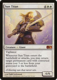 Sun Titan (M11) [Oversize Cards] | Gate City Games LLC