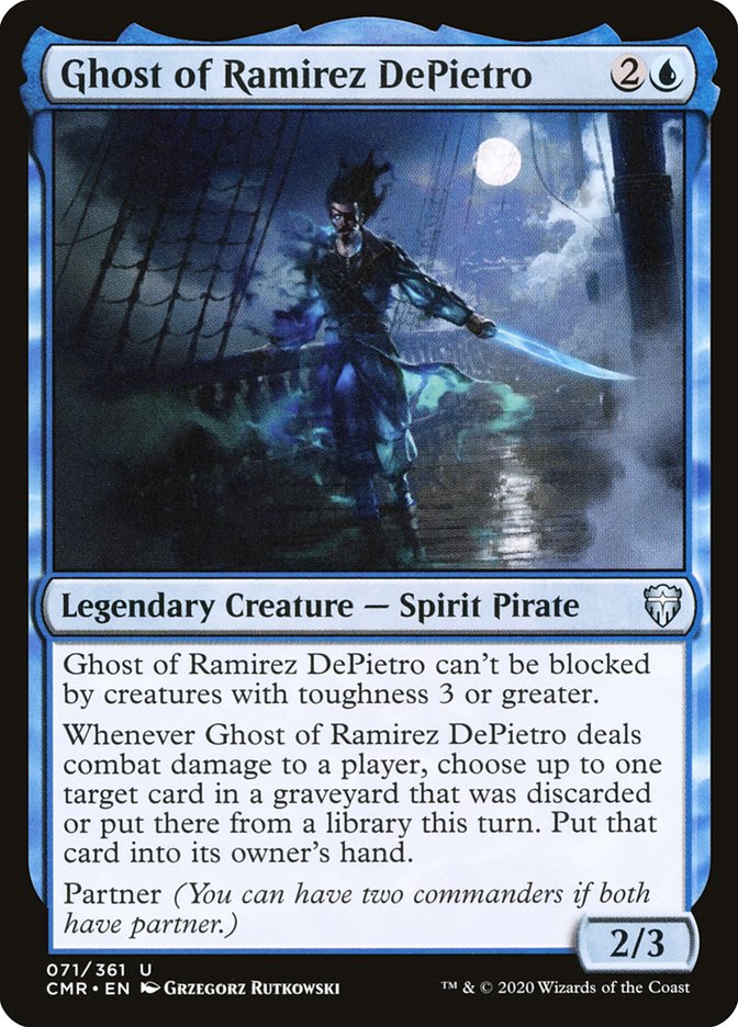 Ghost of Ramirez DePietro [Commander Legends] | Gate City Games LLC