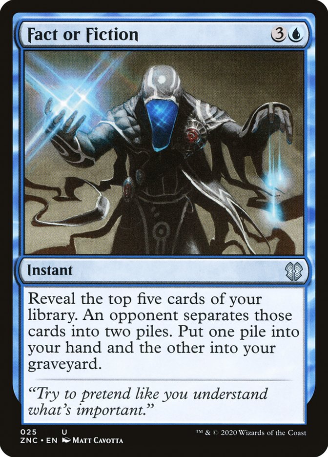 Fact or Fiction [Zendikar Rising Commander] | Gate City Games LLC