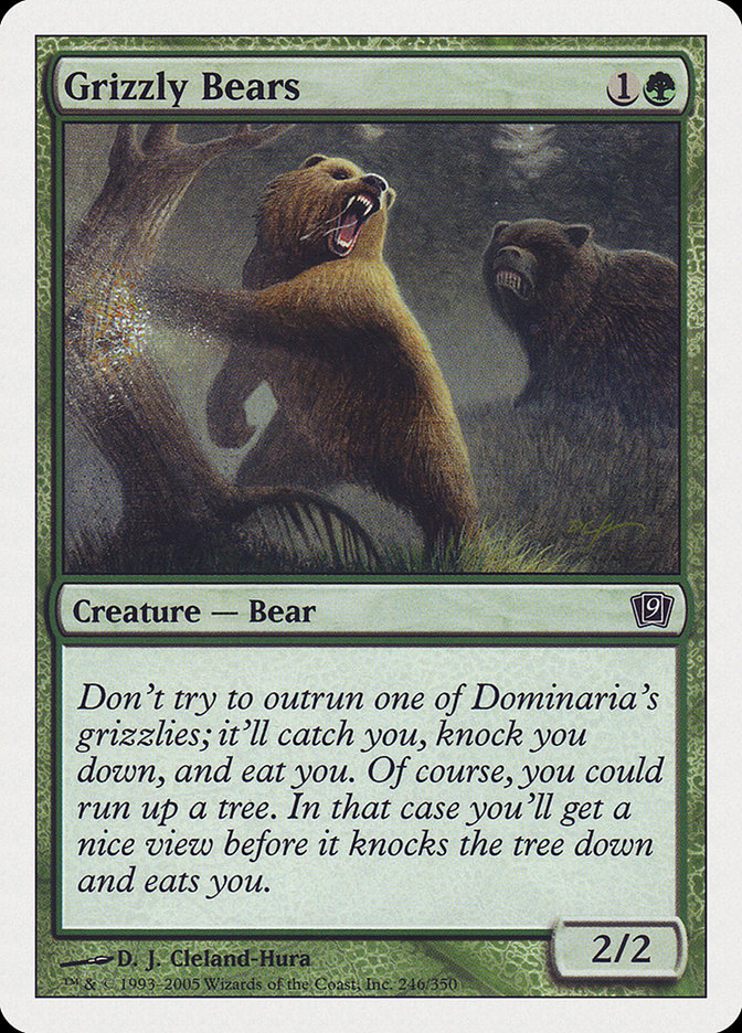 Grizzly Bears [Ninth Edition] | Gate City Games LLC