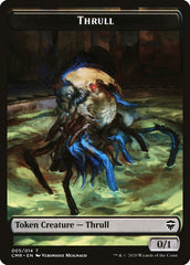 Salamander Warrior // Thrull Double-Sided Token [Commander Legends Tokens] | Gate City Games LLC