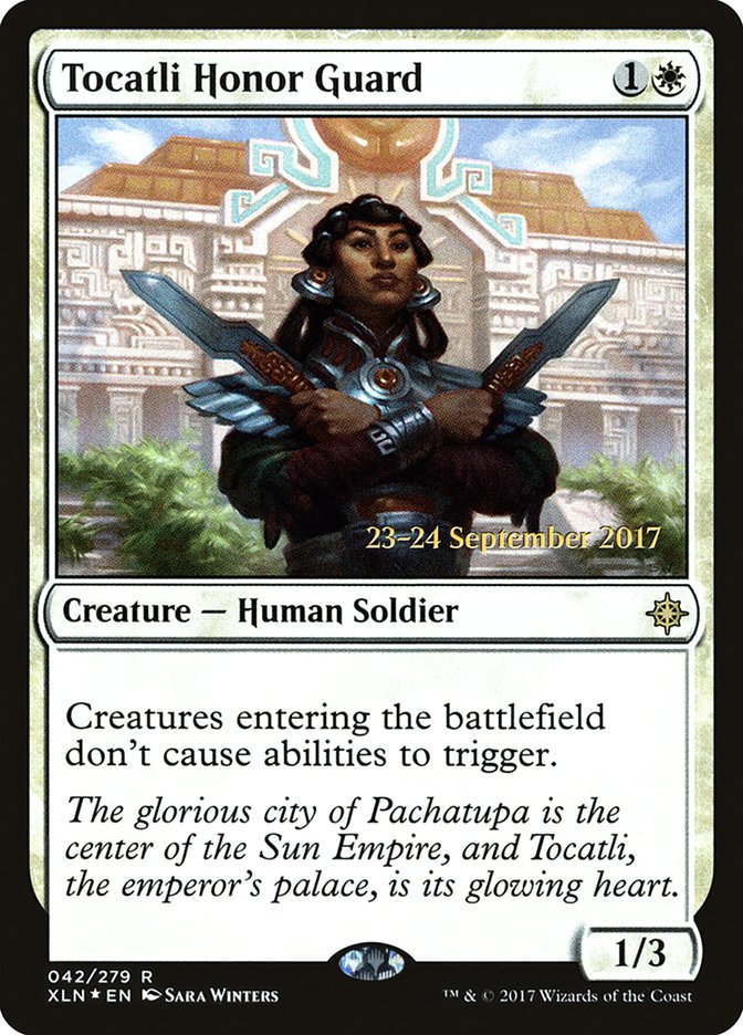 Tocatli Honor Guard [Ixalan Prerelease Promos] | Gate City Games LLC