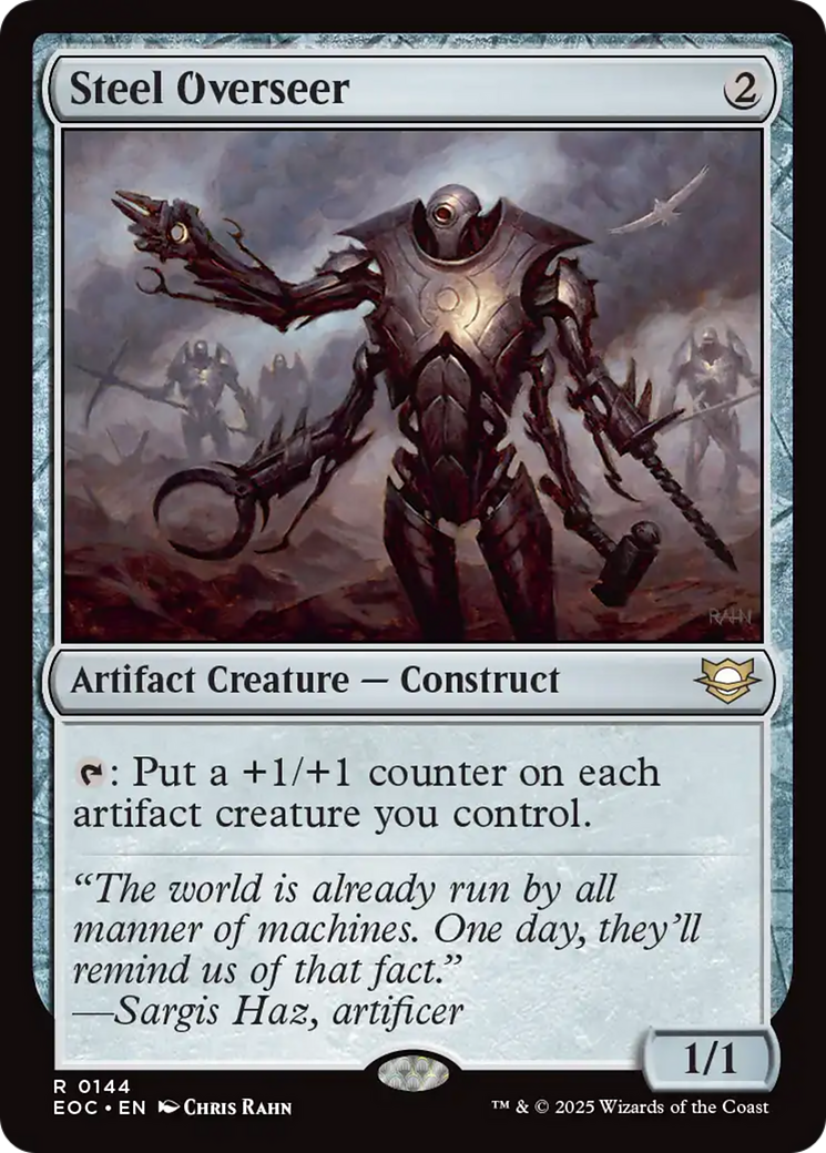 Steel Overseer [Edge of Eternities Commander] | Gate City Games LLC