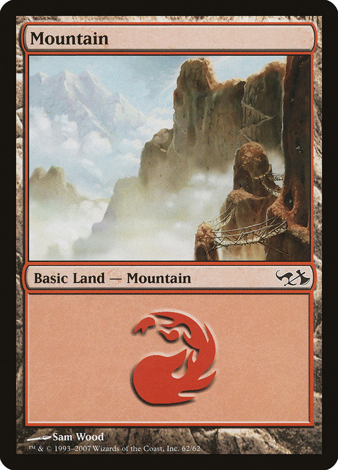 Mountain (62) [Duel Decks: Elves vs. Goblins] | Gate City Games LLC