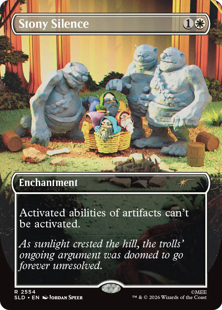 Stony Silence [Secret Lair Drop Series] | Gate City Games LLC