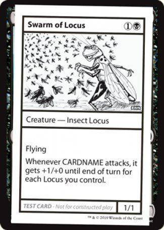 Swarm of Locus (2021 Edition) [Mystery Booster Playtest Cards] | Gate City Games LLC