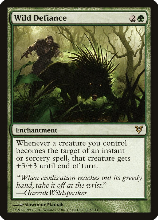 Wild Defiance [Avacyn Restored] | Gate City Games LLC