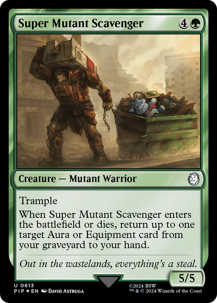 Super Mutant Scavenger (Surge Foil) [Fallout] | Gate City Games LLC