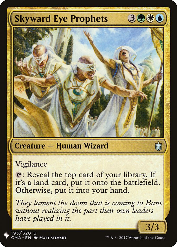 Skyward Eye Prophets [Mystery Booster] | Gate City Games LLC