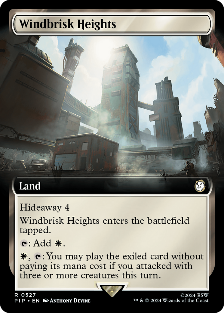 Windbrisk Heights (Extended Art) [Fallout] | Gate City Games LLC
