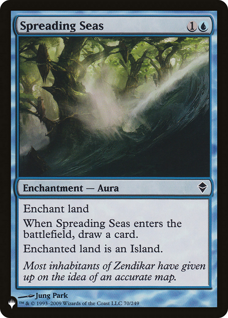 Spreading Seas [The List Reprints] | Gate City Games LLC