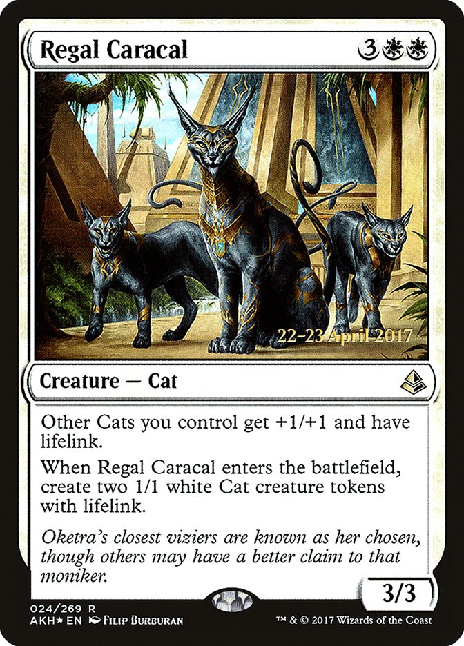 Regal Caracal [Amonkhet Prerelease Promos] | Gate City Games LLC