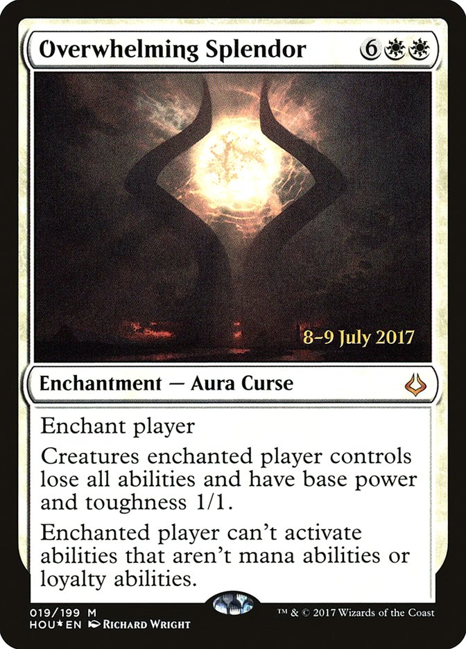 Overwhelming Splendor [Hour of Devastation Prerelease Promos] | Gate City Games LLC