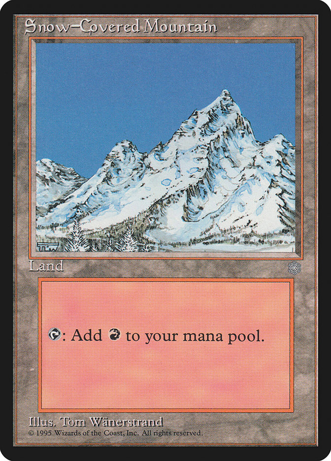 Snow-Covered Mountain [Ice Age] | Gate City Games LLC