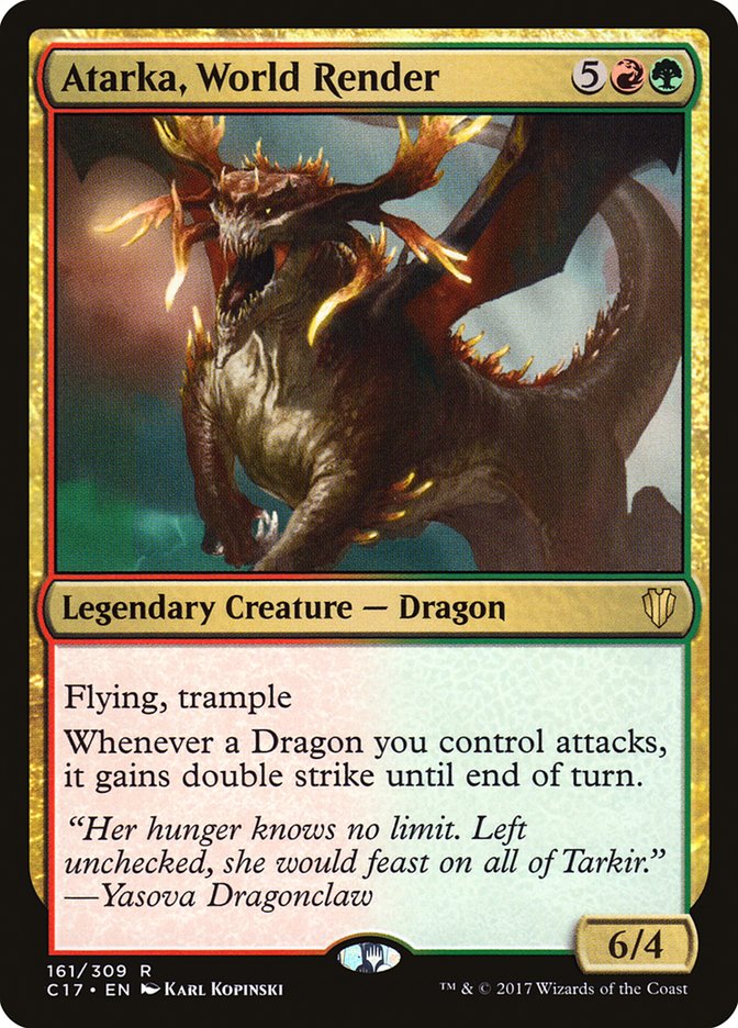 Atarka, World Render [Commander 2017] | Gate City Games LLC