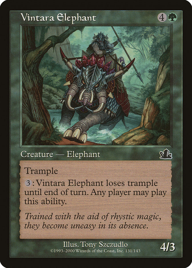 Vintara Elephant [Prophecy] | Gate City Games LLC