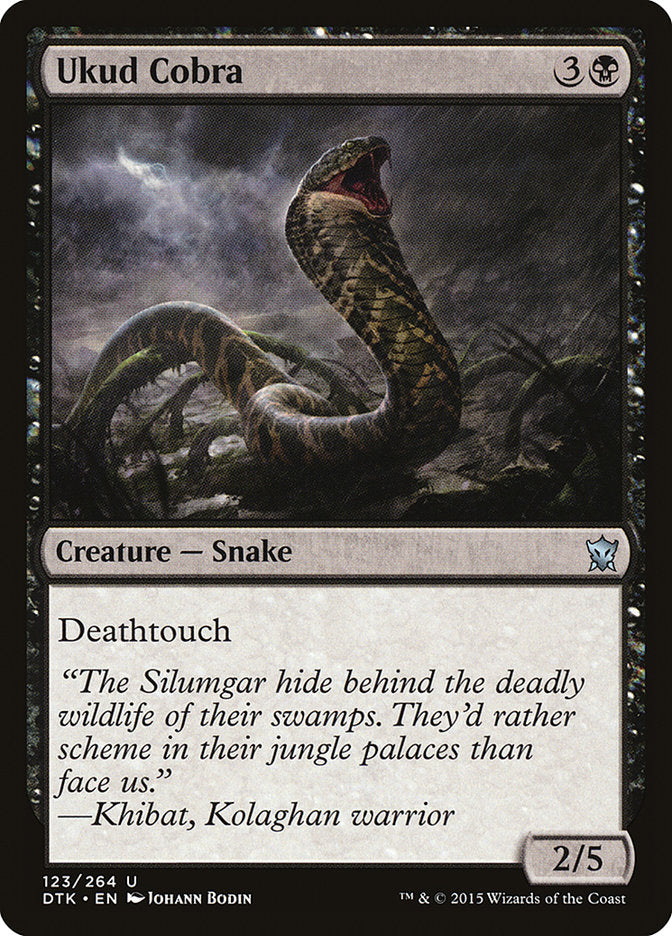 Ukud Cobra [Dragons of Tarkir] | Gate City Games LLC