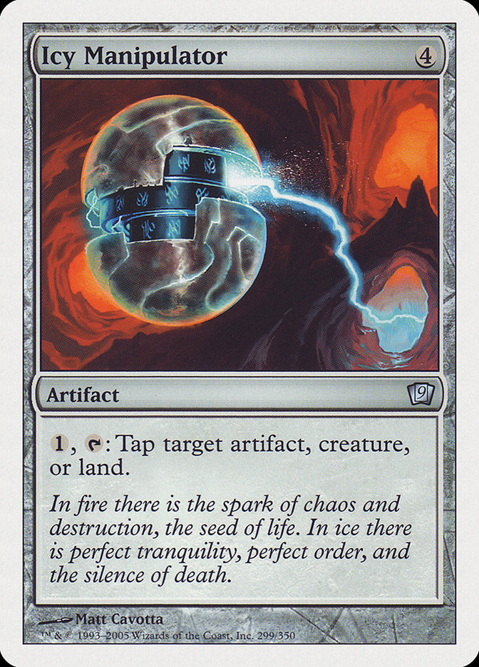 Icy Manipulator [Ninth Edition] | Gate City Games LLC