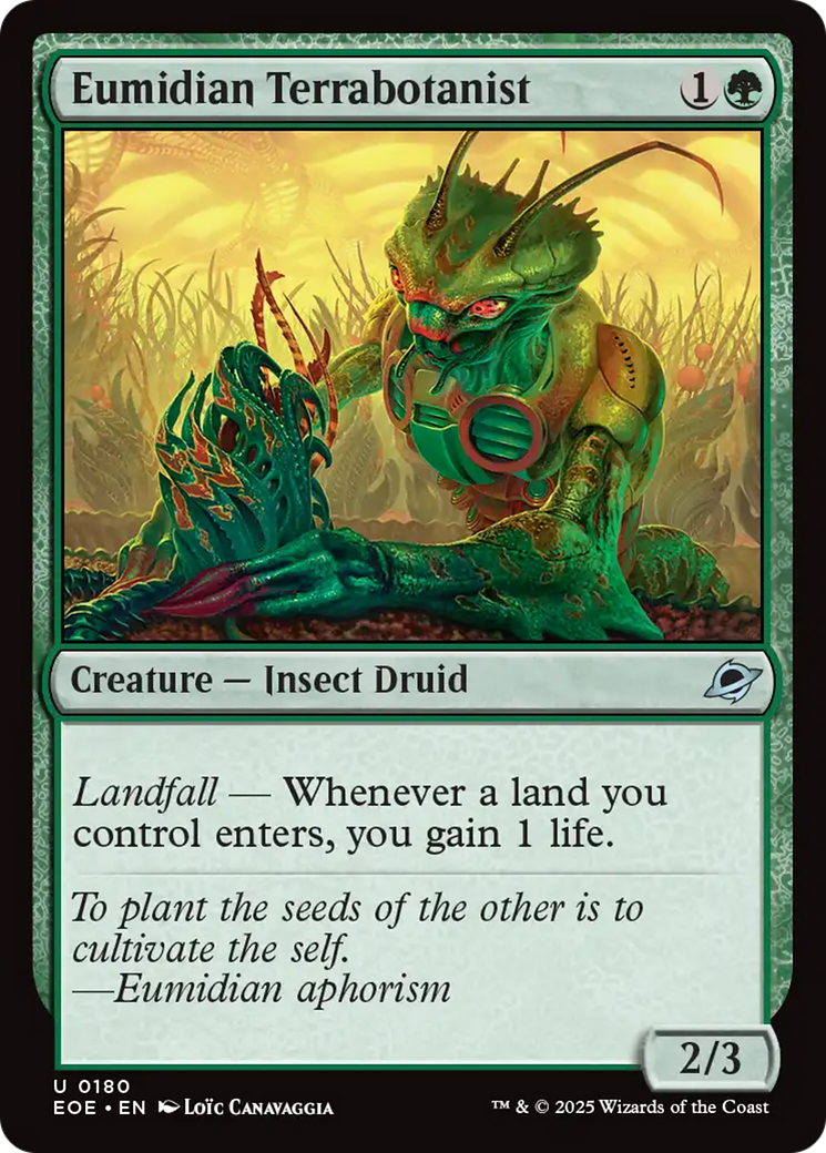 Eumidian Terrabotanist [Edge of Eternities] | Gate City Games LLC