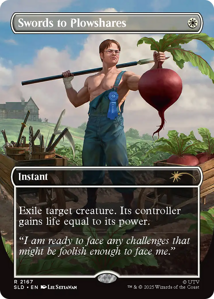 Swords to Plowshares (2167) [Secret Lair Drop Series] | Gate City Games LLC