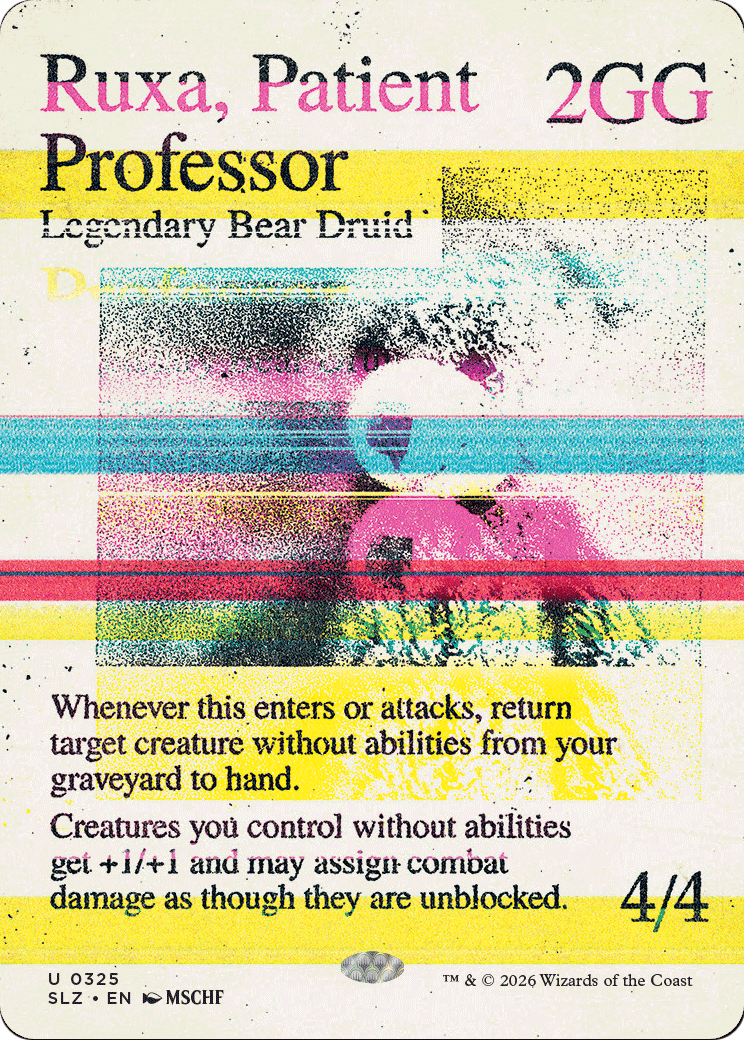 Ruxa, Patient Professor (0325) [Secret Lair x MSCHF: The Zeta Set] | Gate City Games LLC