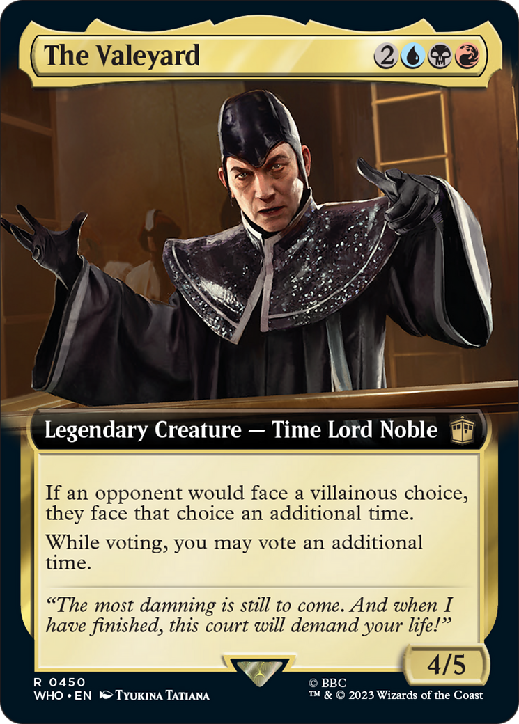 The Valeyard (Extended Art) [Doctor Who] | Gate City Games LLC